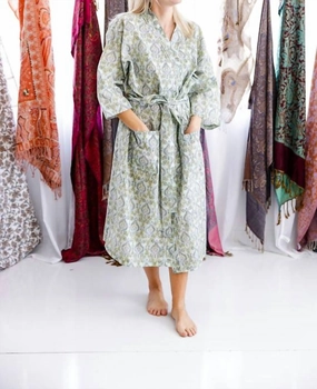 Trellis Robe High Elasticity Fabric
