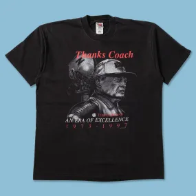 Low carbon footprint Active Lifestyle 1997 Tom Osborne T-Shirt Large