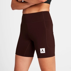 SAYSKY | Women's Combat  Short Tights 7" - Red HighCompression Material HighCompression