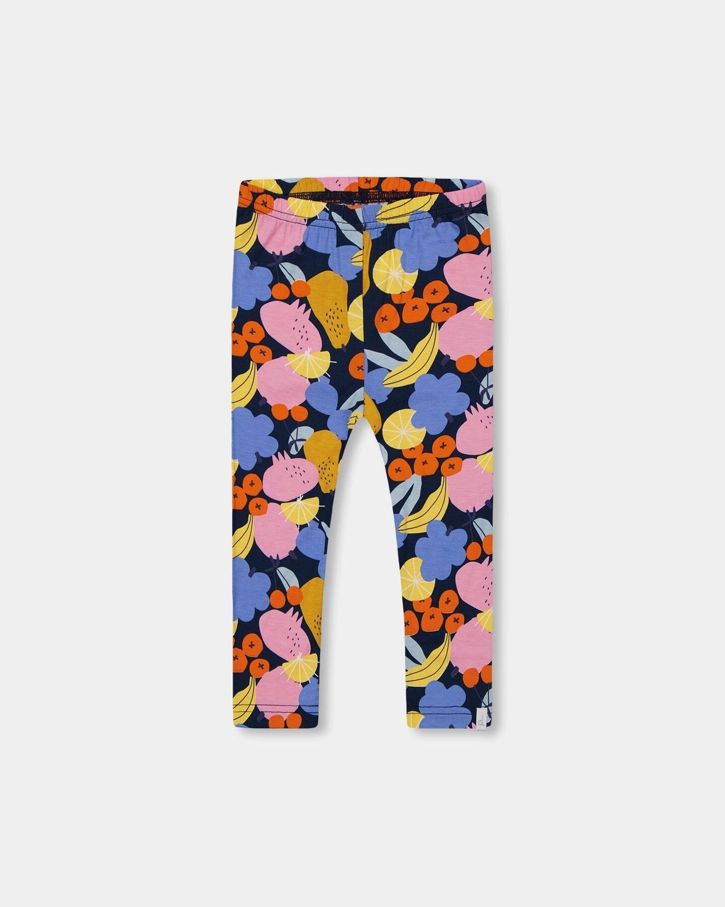 SoftTouchFinish Printed Capri Leggings Multicolored
