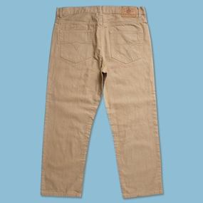 Y2K Denim Pants 36x30 Reflective details