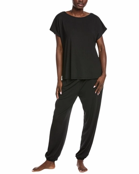 Badgley Mischka 2pc Yummy Shirt & Pant Set QuickDry Lining