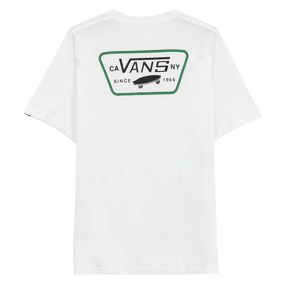 DurableStitching quick dry Vans Full Patch Back T-shirt - White/Black