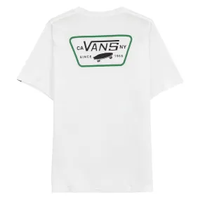 Vans Full Patch Back T-shirt - White/Black Vibrant Prints