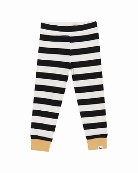 Turtledove London Wide Stripe Legging windproof Adjustable Closure