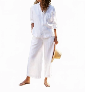 Relaxed Fit Design Tuscany Getaway Set In White