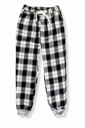 Functional fashion wear Tween Girls Bree Pants In Black/white Plaid