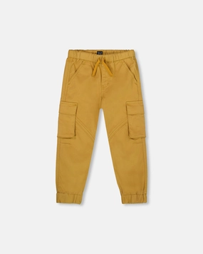 Work Comfort Classic Elegance Twill Jogger Cargo Pants Ochre