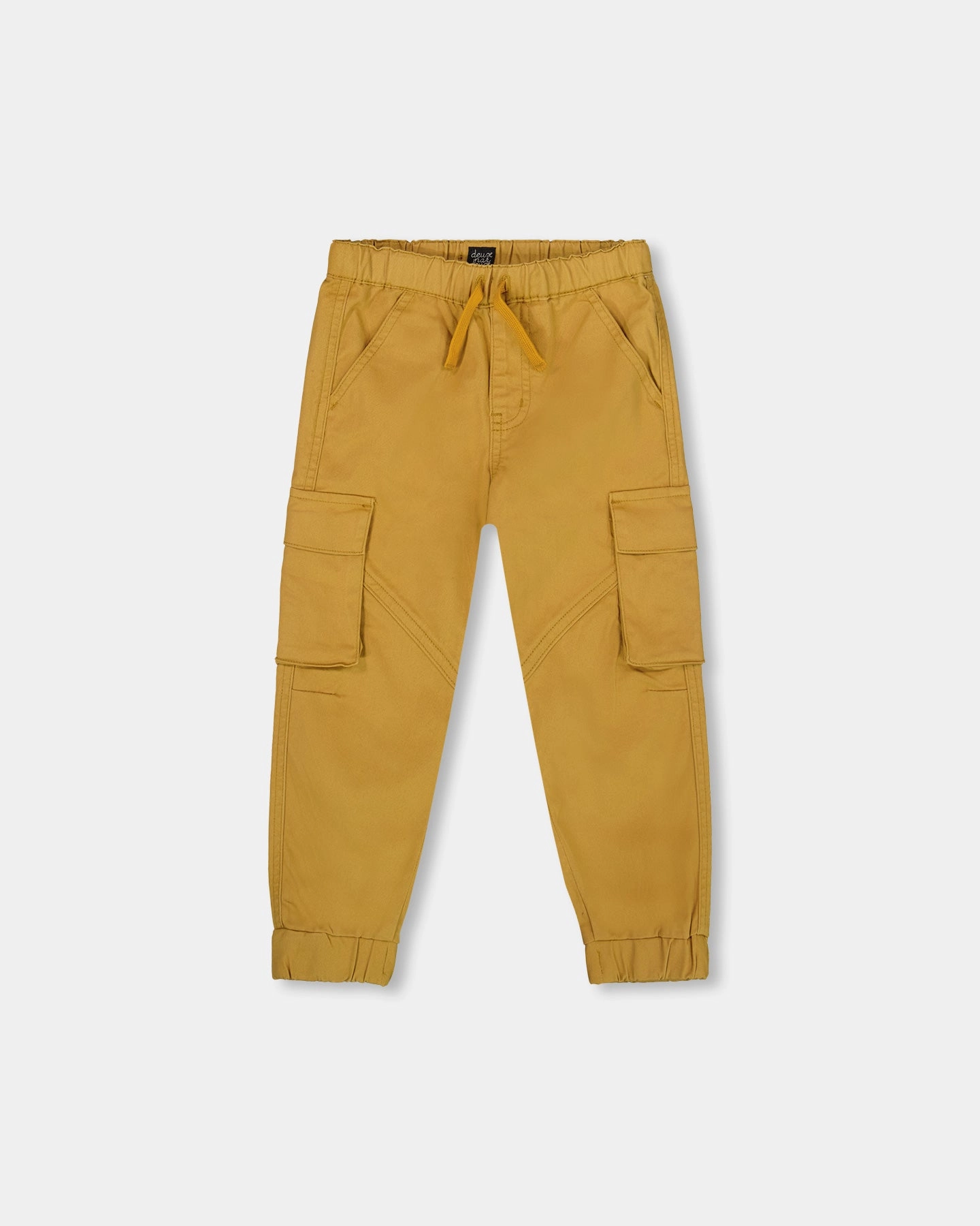 Twill Jogger Cargo Pants Ochre Hip Friendly Pockets