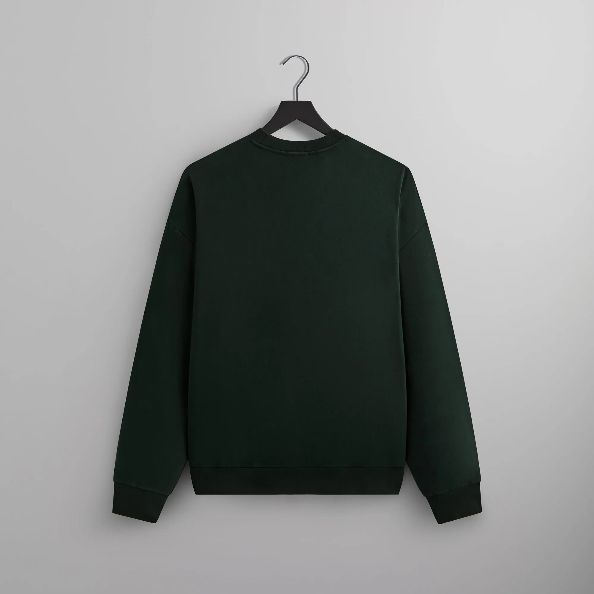 Ribbed Hem Timeless Comfort Kith Floral Script Nelson Crewneck - Stadium
