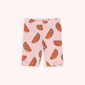 Girl's Biker Leggings In Pink Timeless Comfort Fit OrganicCotton