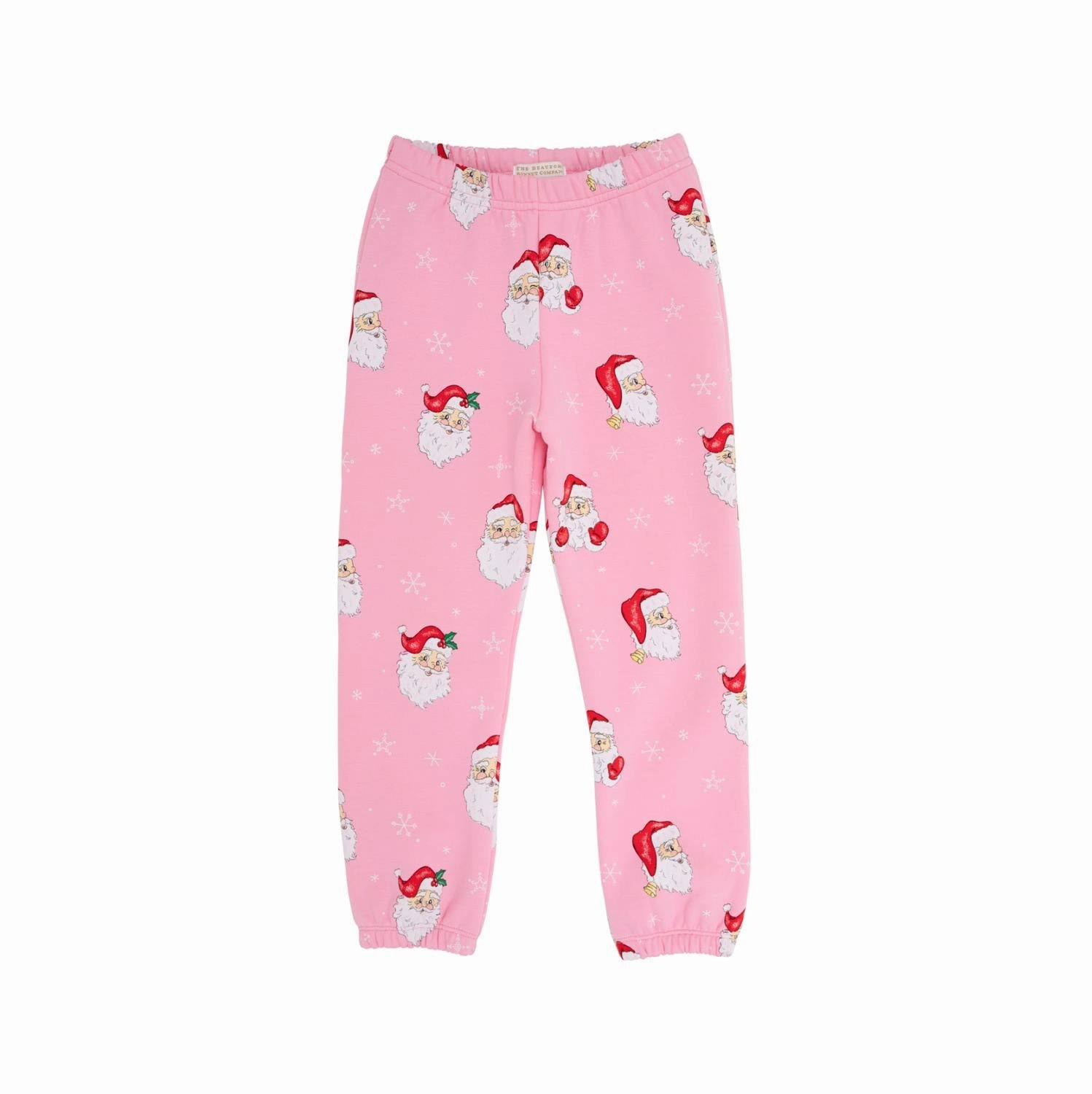 Perfect Comfort Fit Girl's Gates Sweeney Sweatpants In Dear Santa (Hamptons Hot Pink)