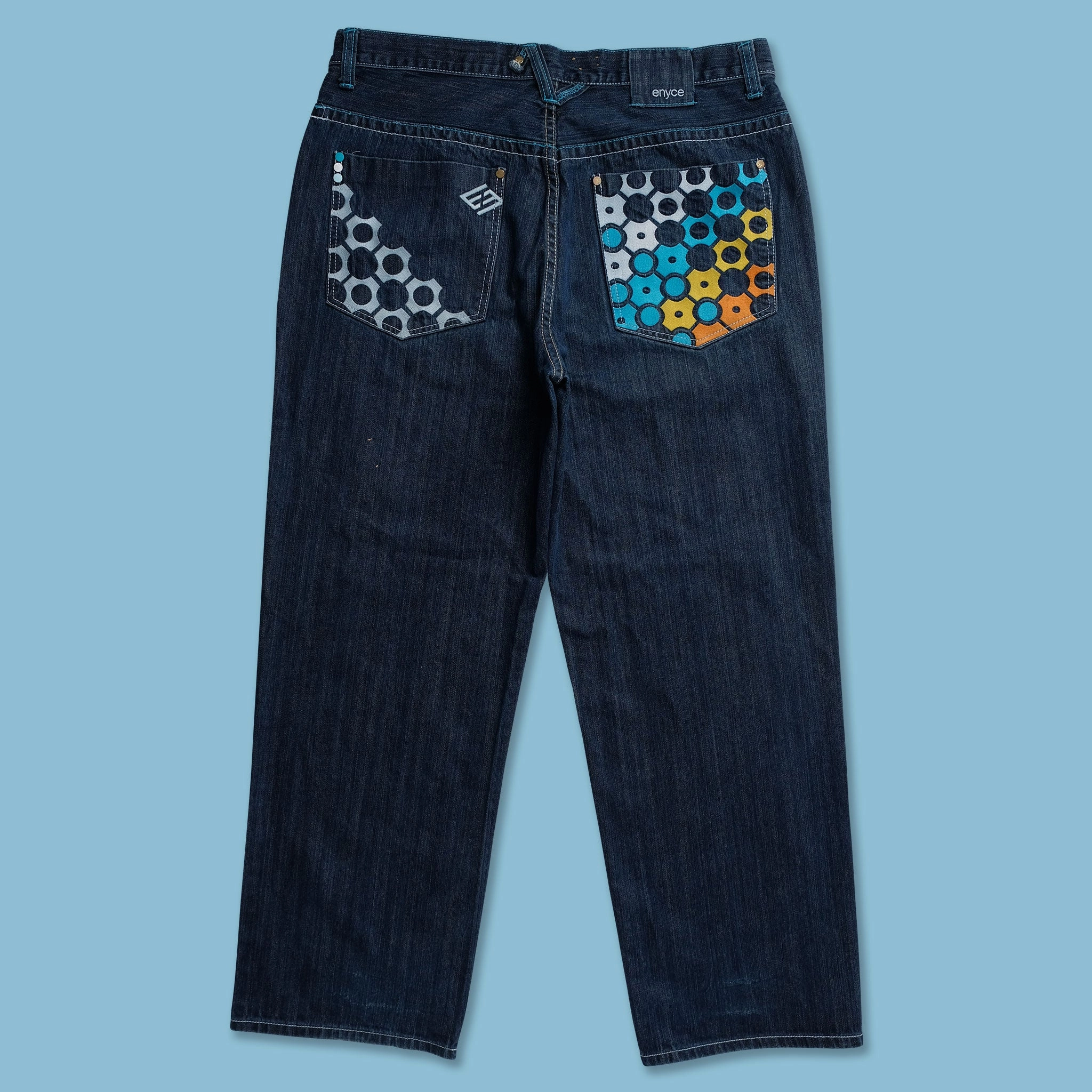 StretchWaistband Pocket Reinforcement Y2K Enyce Baggy Pants 38x32