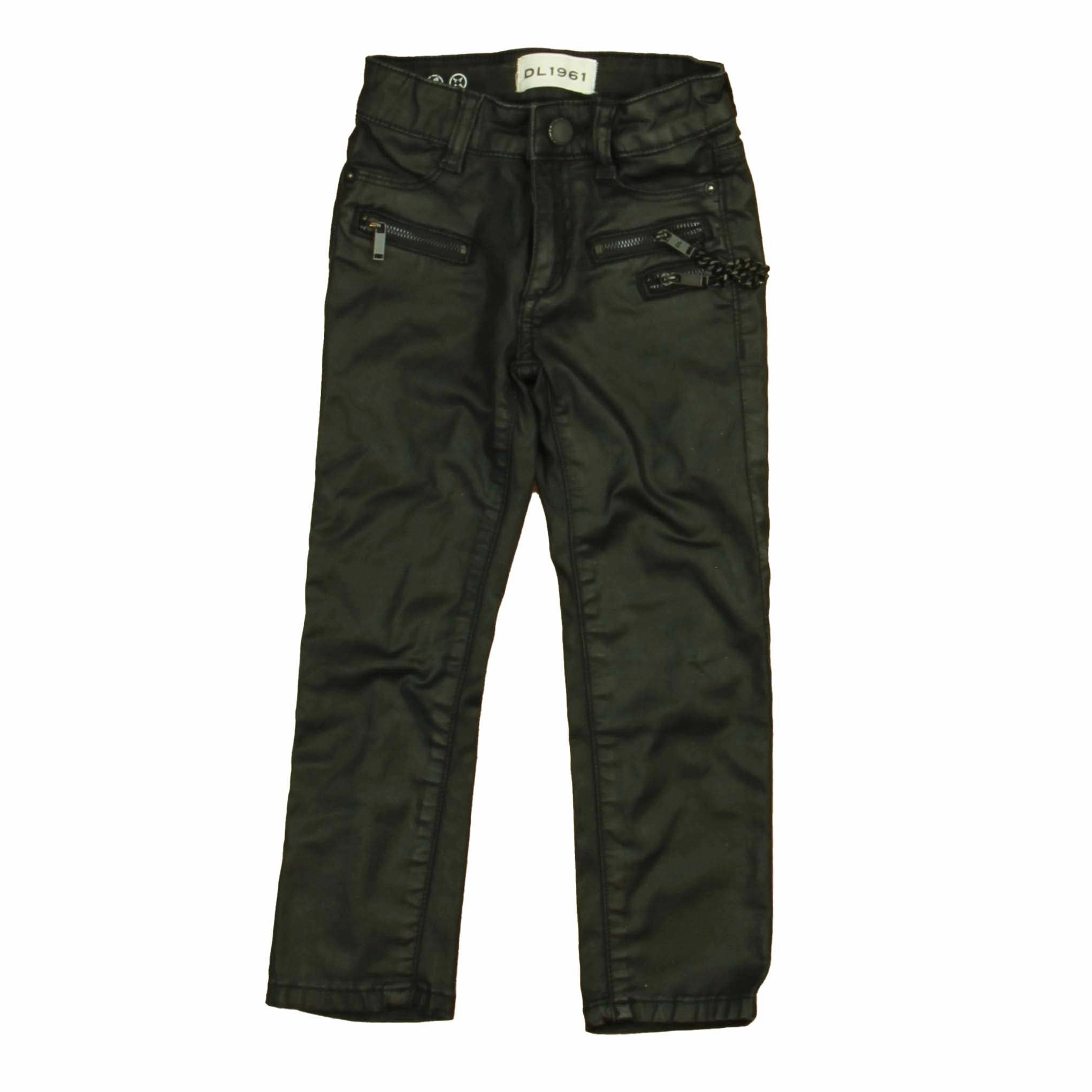 DL1961 Girls Black Jeggings LightweightComfort High-waisted fit