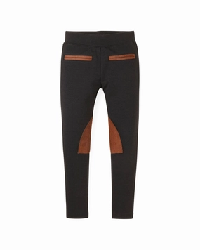 DoubleLayeredFabric Compression Fit Hope & Henry Ponte Riding Pant