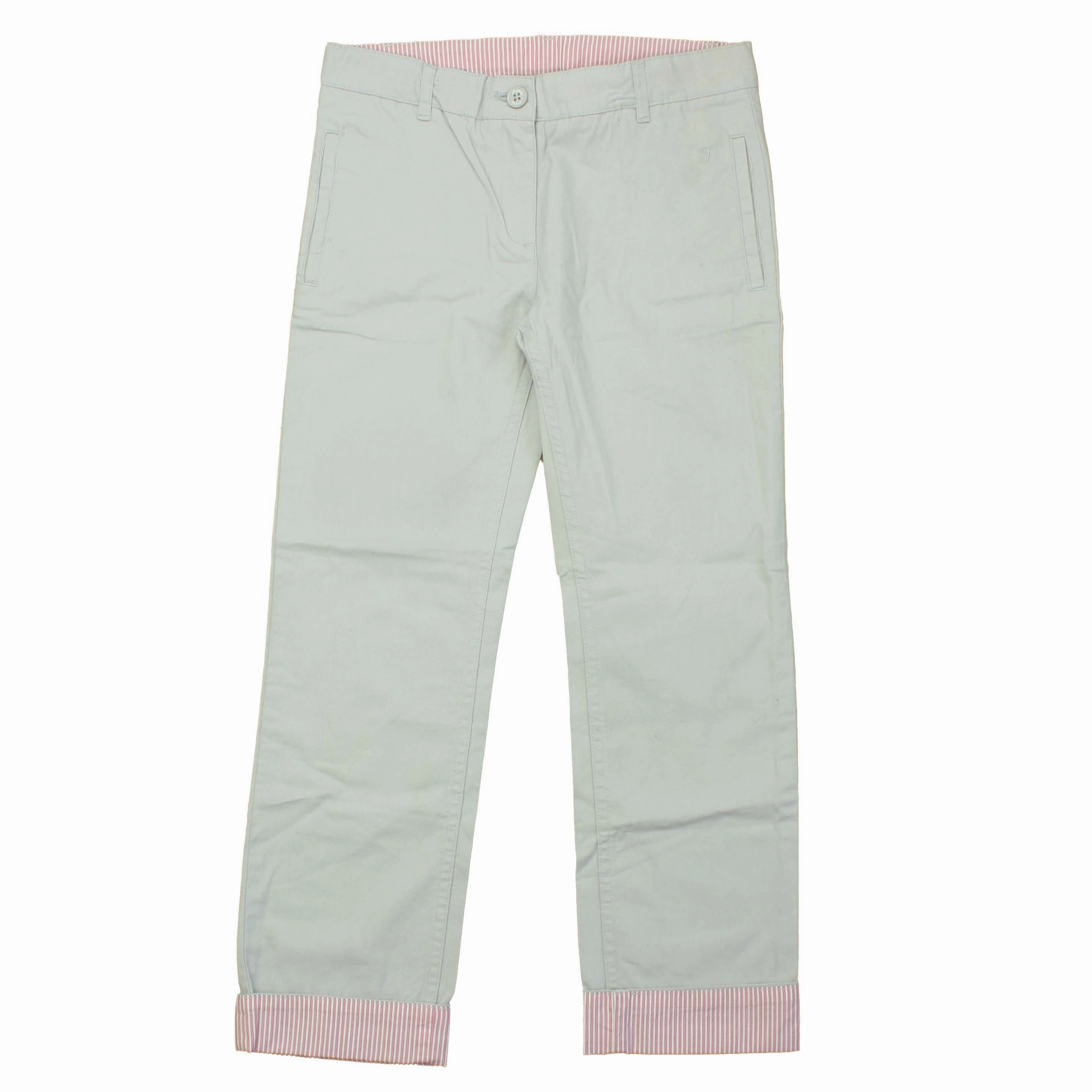 Jacadi Boys Grey Pants Airy Feel Laser Cut Edges