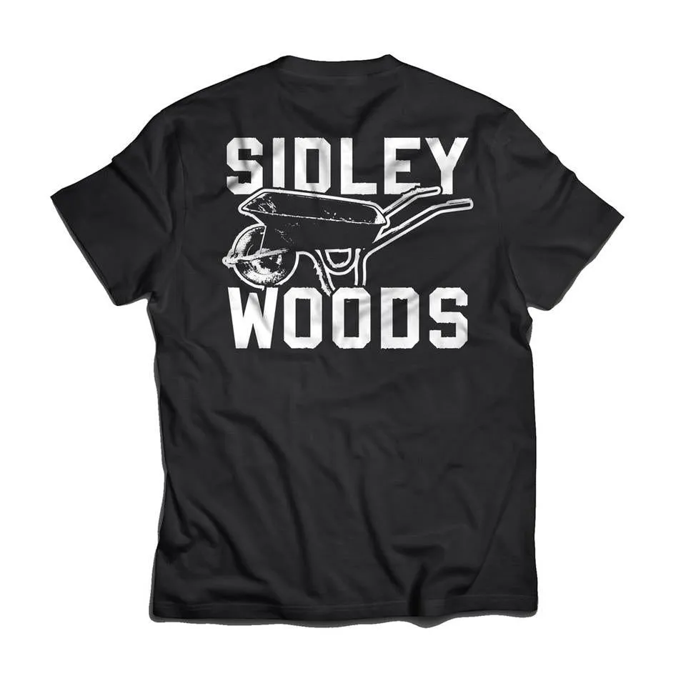 Fade Resistant Dye Urban Casual Sidley Woods Locals Barrow T-Shirt - Black