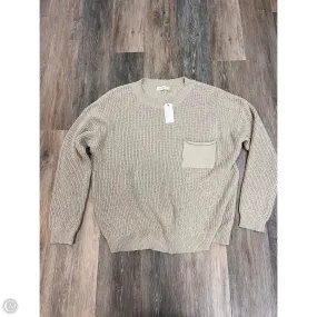 Thermal Insulation Tech Sweater By By Together In Tan, Size: M