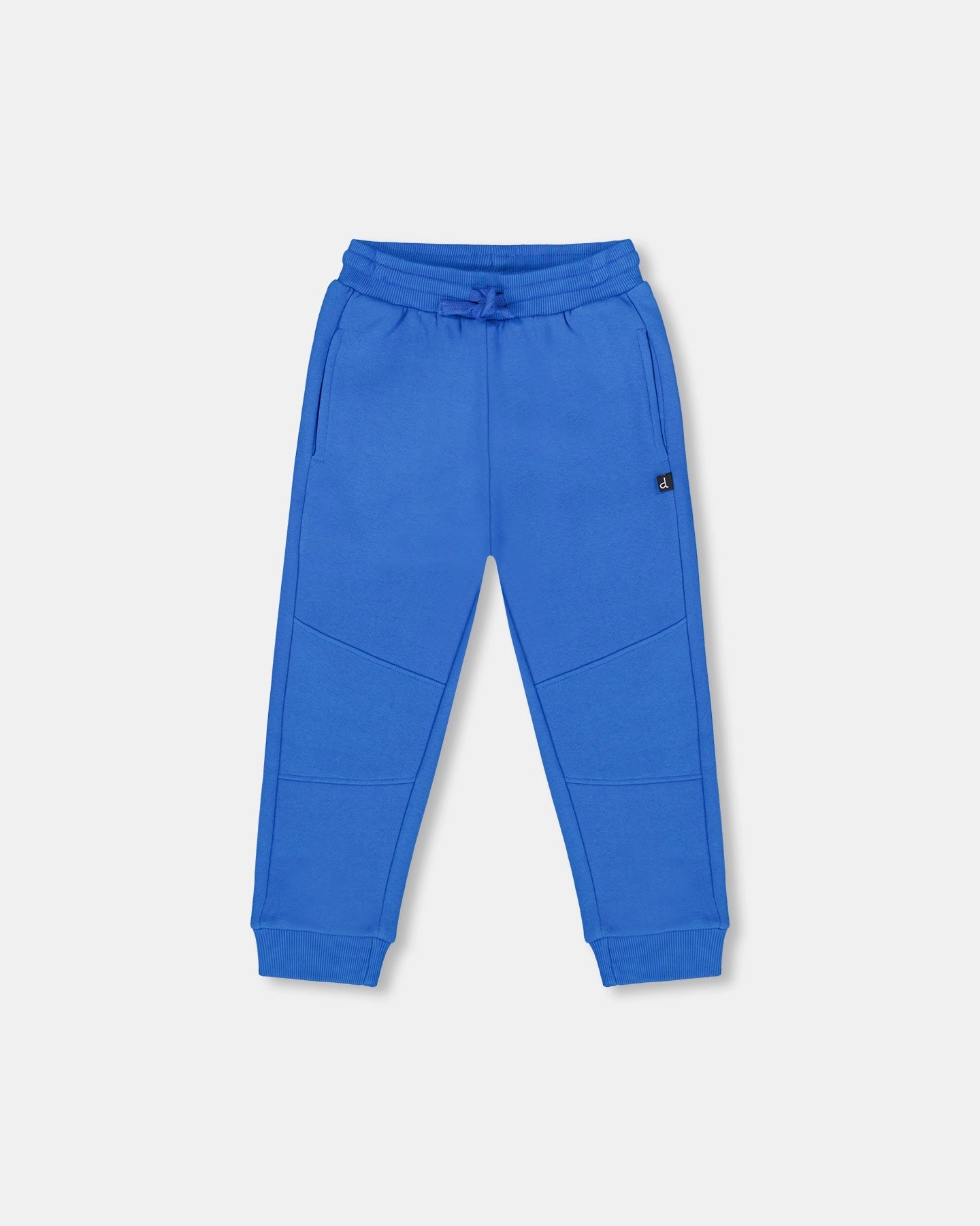 Convertible legs Fleece Sweatpants Blue