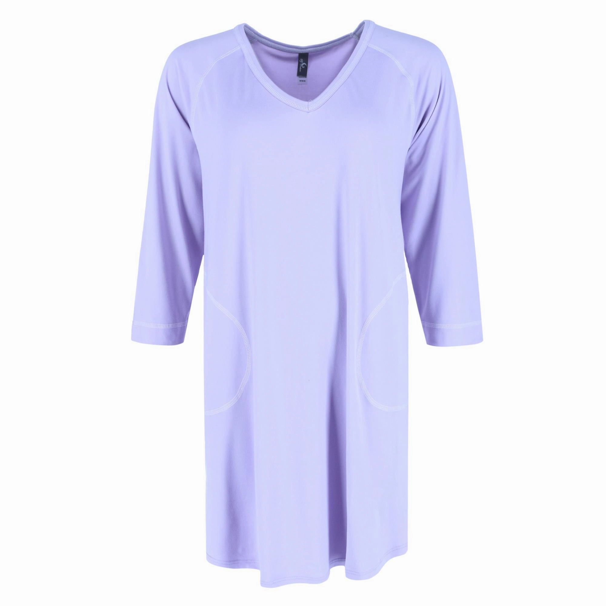 Women's Large Flower Pajama Sleep Shirt OdorResistant Technology Zero Irritation Finish