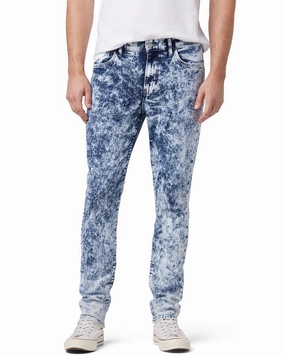 Shrink Resistant Denim Garment Dyed Texture HUDSON Jeans Ace Slim Jean