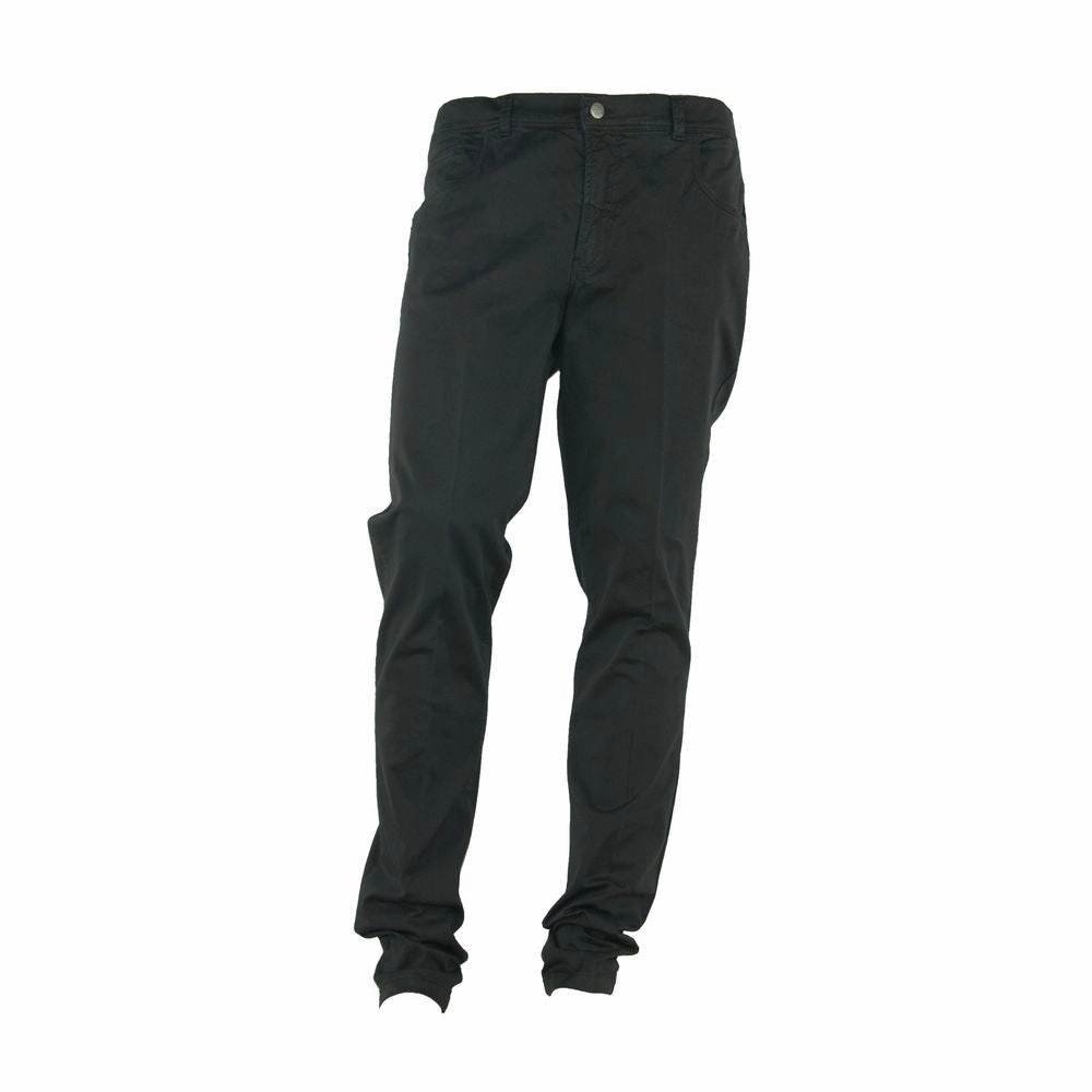 Made in Italy Elegant Summer  Cotton Men's Trousers Minimalist Pocket Layout Slim Holiday Vibes Teen Outfit