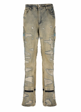Body Fit Ready Artist Vibe Travel Outfit Unfurled Cotton Jeans