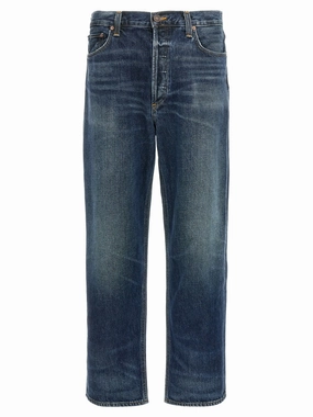 Relaxed Style Smart Casual Minimalist Style Simple Choice 90'S' Jeans