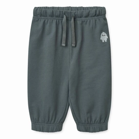 Unisex Kids' Monster Baby Sweatpants In Fumes Anti Pilling Surface Comfy Look