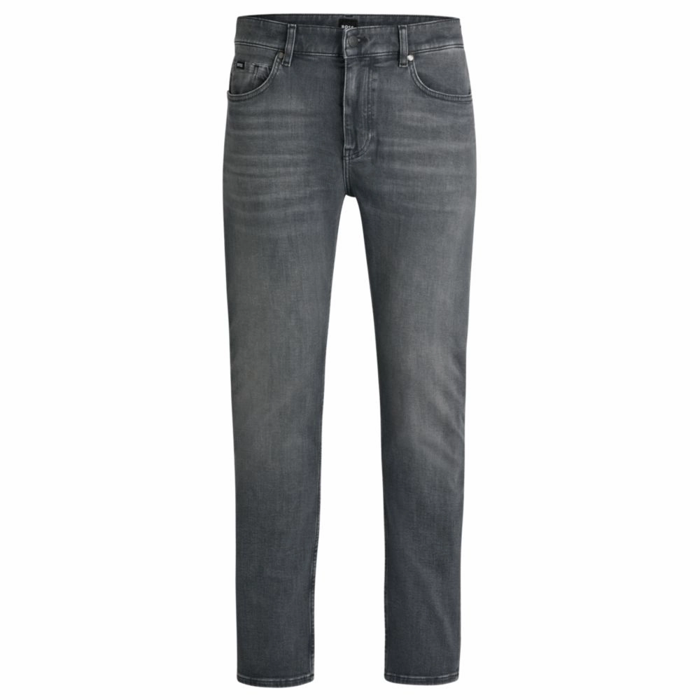 Urban Energy Chill Vibes Delaware Slim-fit jeans in gray stretch denim