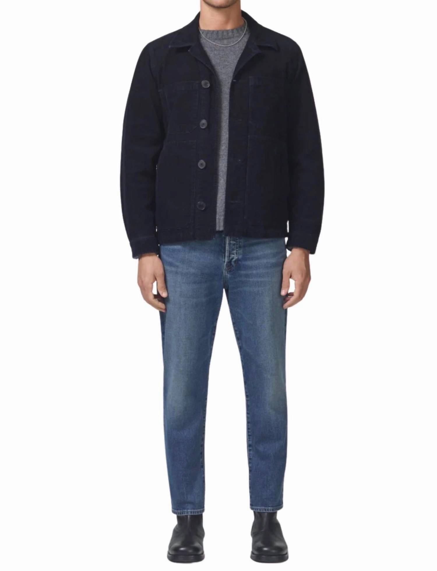 Textured Versatile Shopping Day Finn Relaxed Taper Archive Jeans In Dover