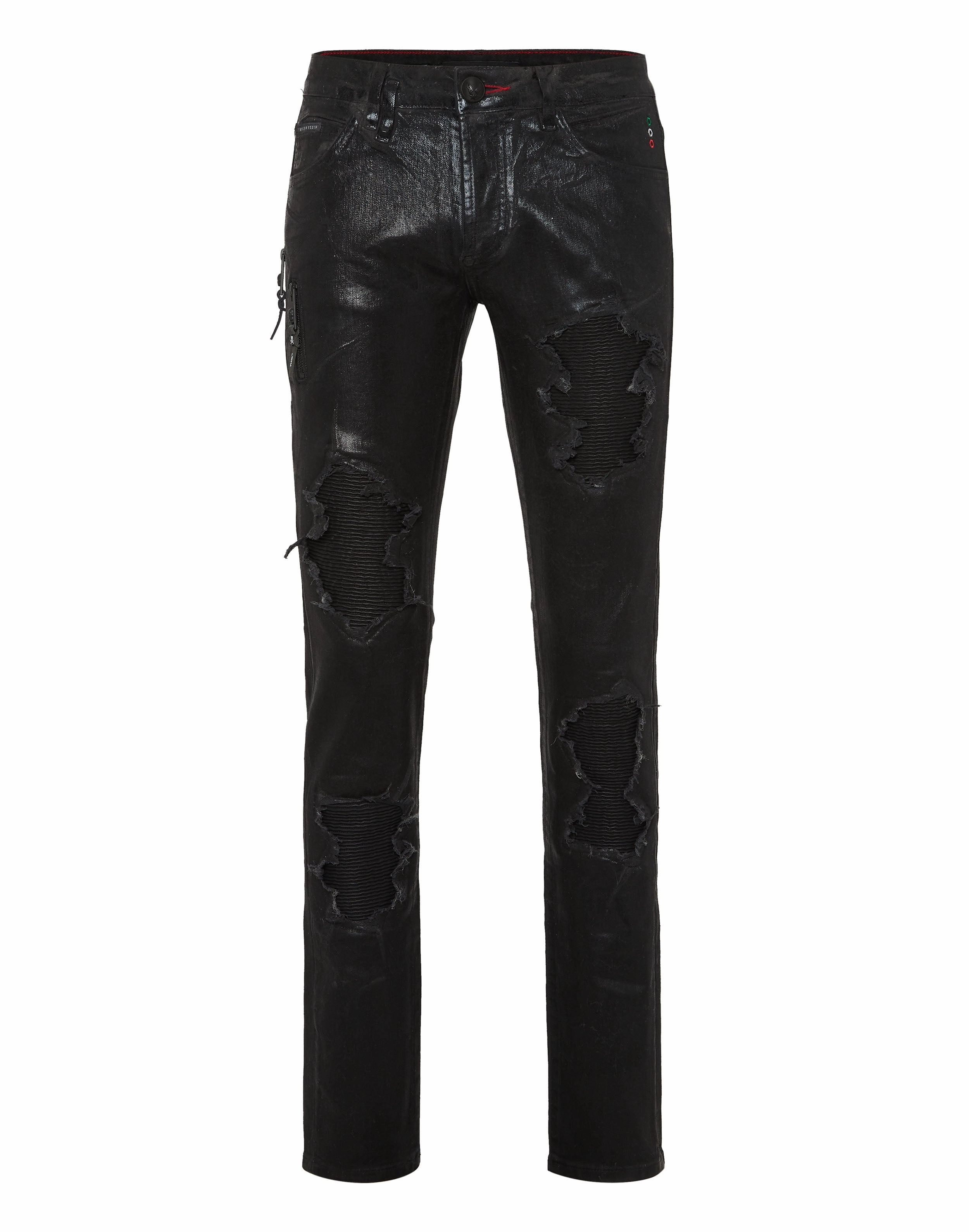 Base Comfort Denim Rock Star Trousers Camouflage