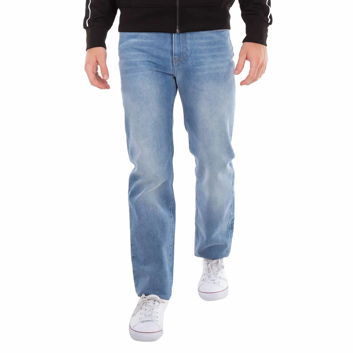 GCDS Straight-Cut Denim Jeans Stretch Road Trip Brunch Outfit Morning Ready