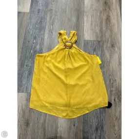 Quick Access Pockets ThermalLining Tank Top By Love On A Hanger In Yellow, Size: S