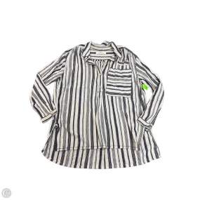 Blouse Long Sleeve By We The Free In Striped Pattern, Size: Xl MultiPanel Design Seamless Knit Design