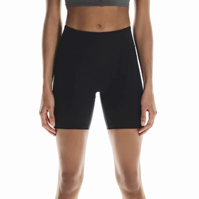 On | Women's Performance Tights Short - Black NonSlip Inner Grip