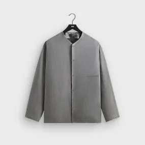 Seasonal Wardrobe Breathable Cotton Kith Cupro Linen Caelen Shirt - Fin
