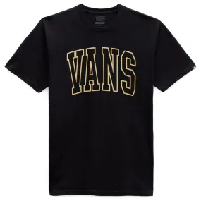 Anti Pilling Finish All-Season Comfort Vans Arched Line T-shirt - Black