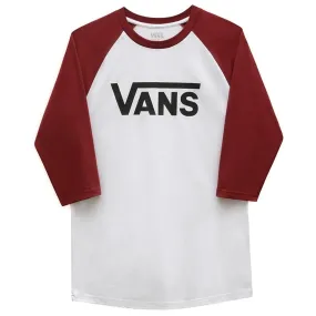 Vans Classic Raglan - Red/White Chill Fit