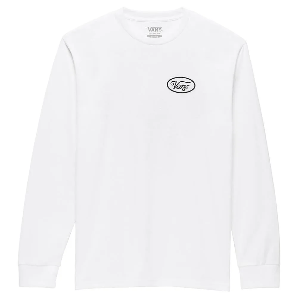 Vans Composite Rose Long Sleeve T-shirt - White MultipurposeCuffs