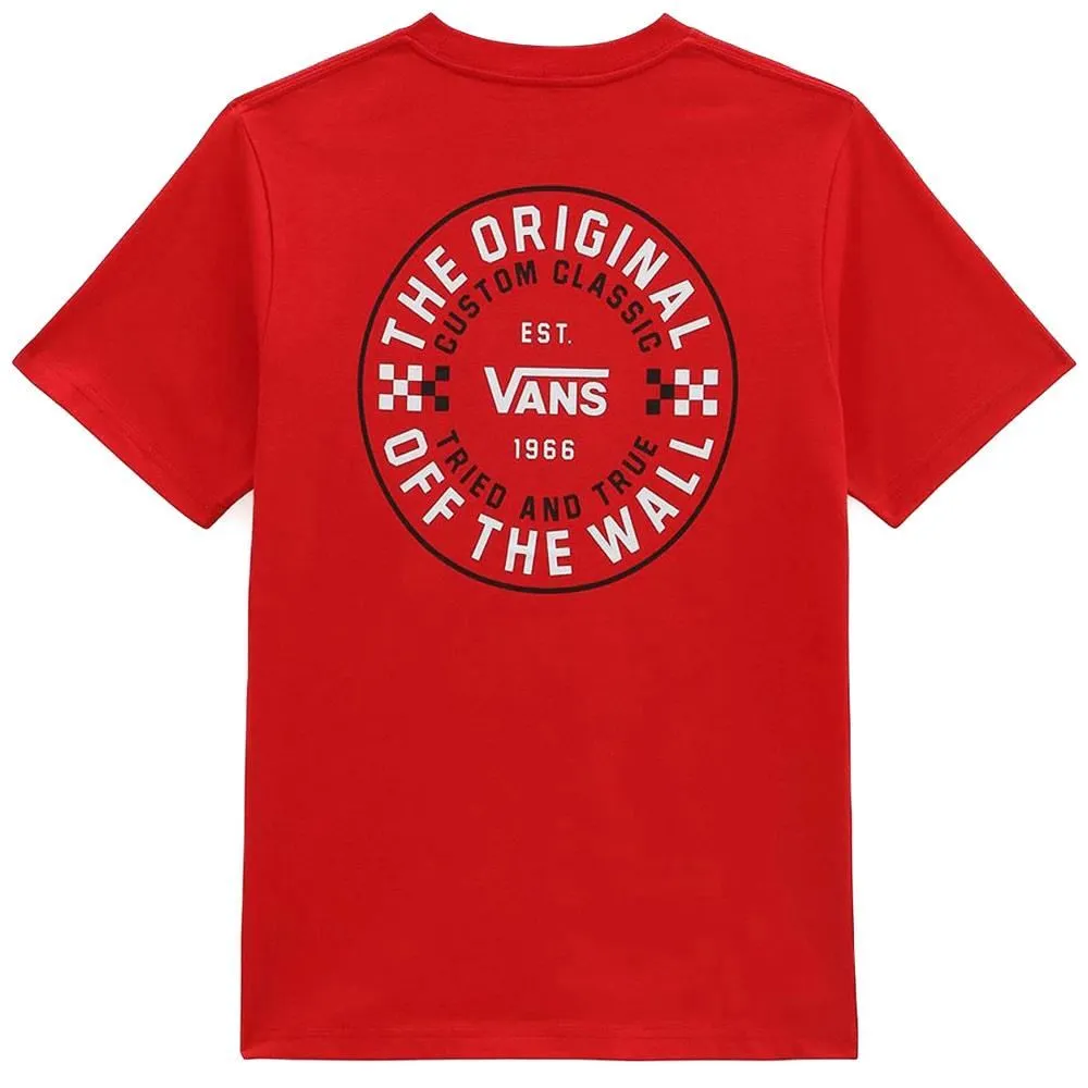 Vans Custom Classic T-Shirt - True Red Comfortable Look