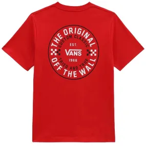 Eye-Catching Vans Custom Classic T-Shirt - True Red