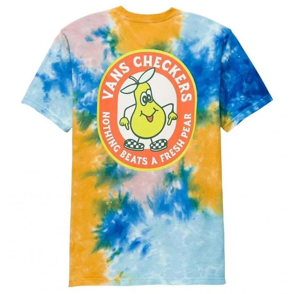 Vans Fresh Pear Tie Dye T-Shirt - Blue Glow hypoallergenic Relaxed Vibe