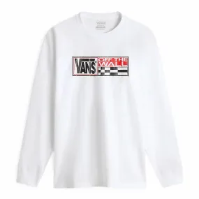 Vans Hi Stretch Long Sleeve T-shirt - White Wrinkle-Free Bold colors