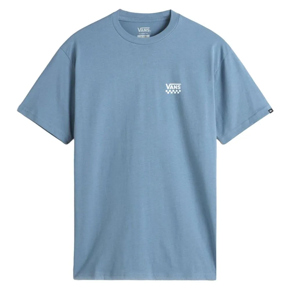 Retro Vans Left Chest Logo II T-shirt - Bluestone