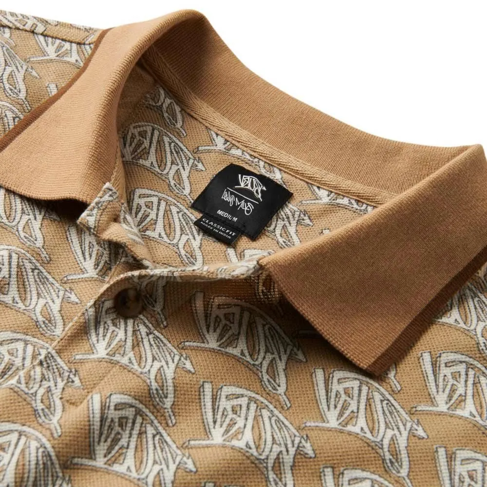 Camping practicality thermal Vans Lewis Mills Polo Shirt - Incense