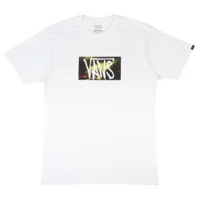 Cashmere combination Vans Light Box Logo T-Shirt - White