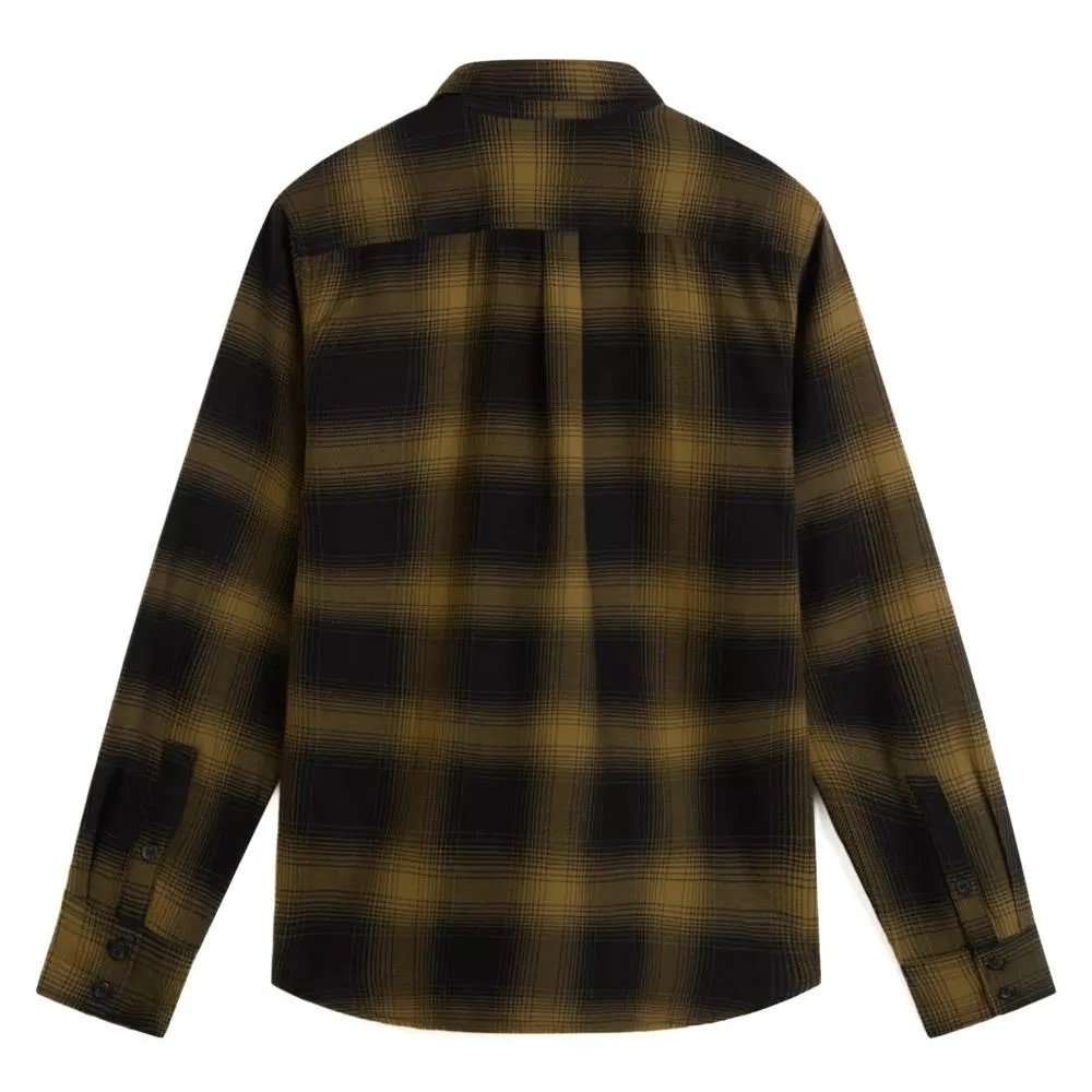 Polka Dot Mix-And-Match Vans Monterey III Shirt - Black/Gothic Olive