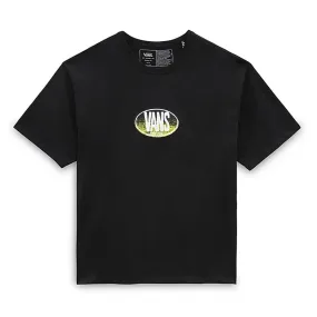 Weekend Comfort Wear Vans Off The Wall Gradient Loose T-Shirt  - Black