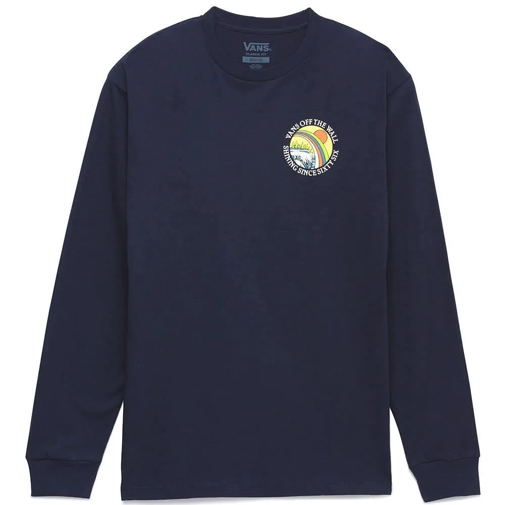 Vans Positive Vibes Scenic Long Sleeve T-Shirt - Navy Cozy Apparel